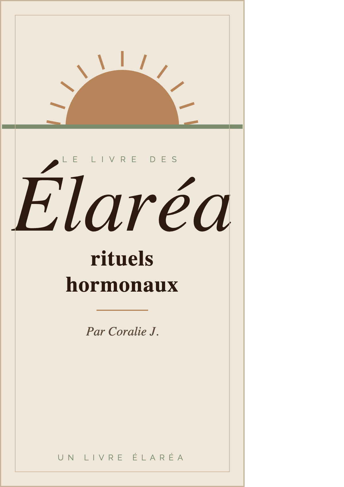 Élaréa — Le Livre