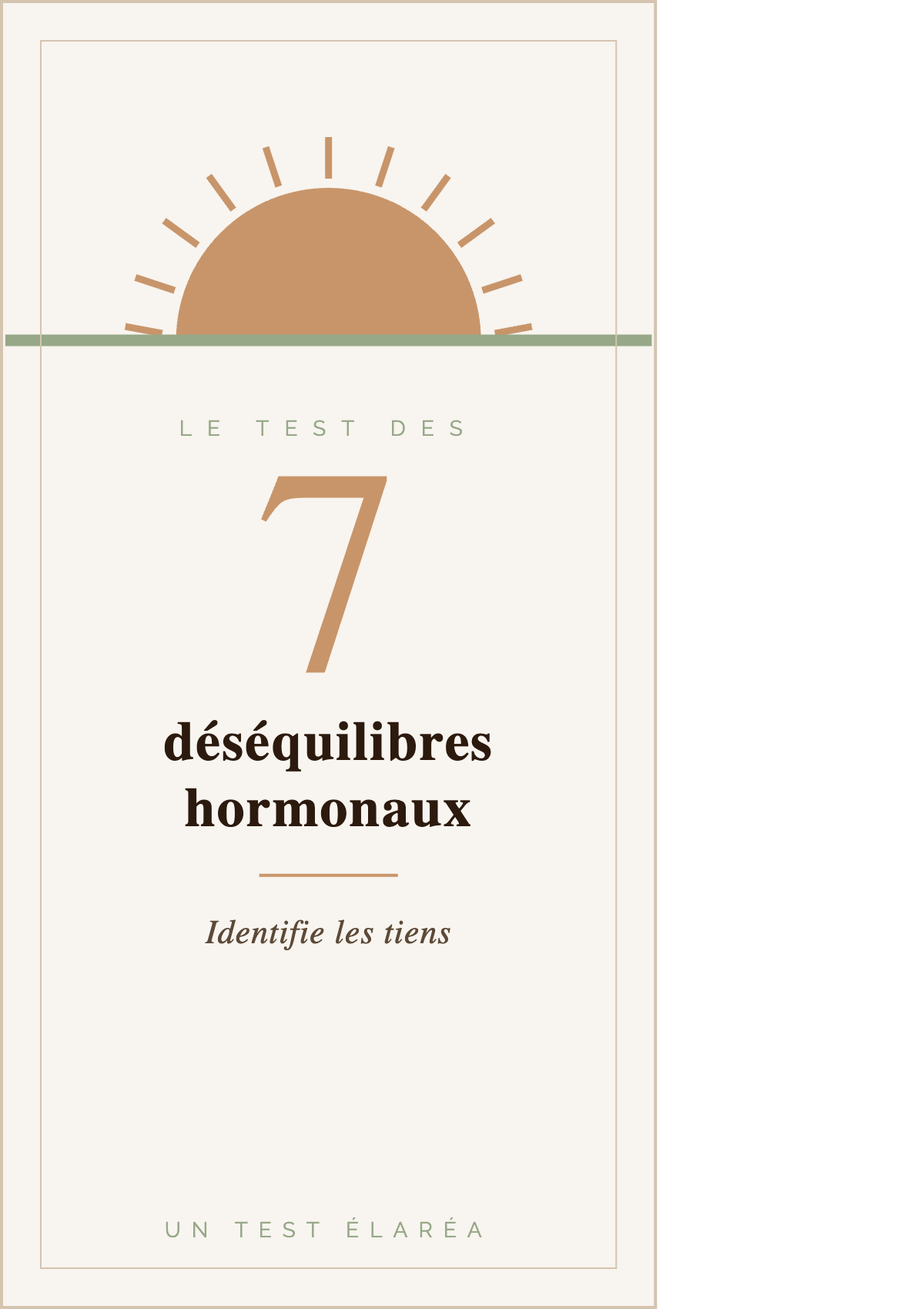 Le Quiz des 7 Déséquilibres Hormonaux